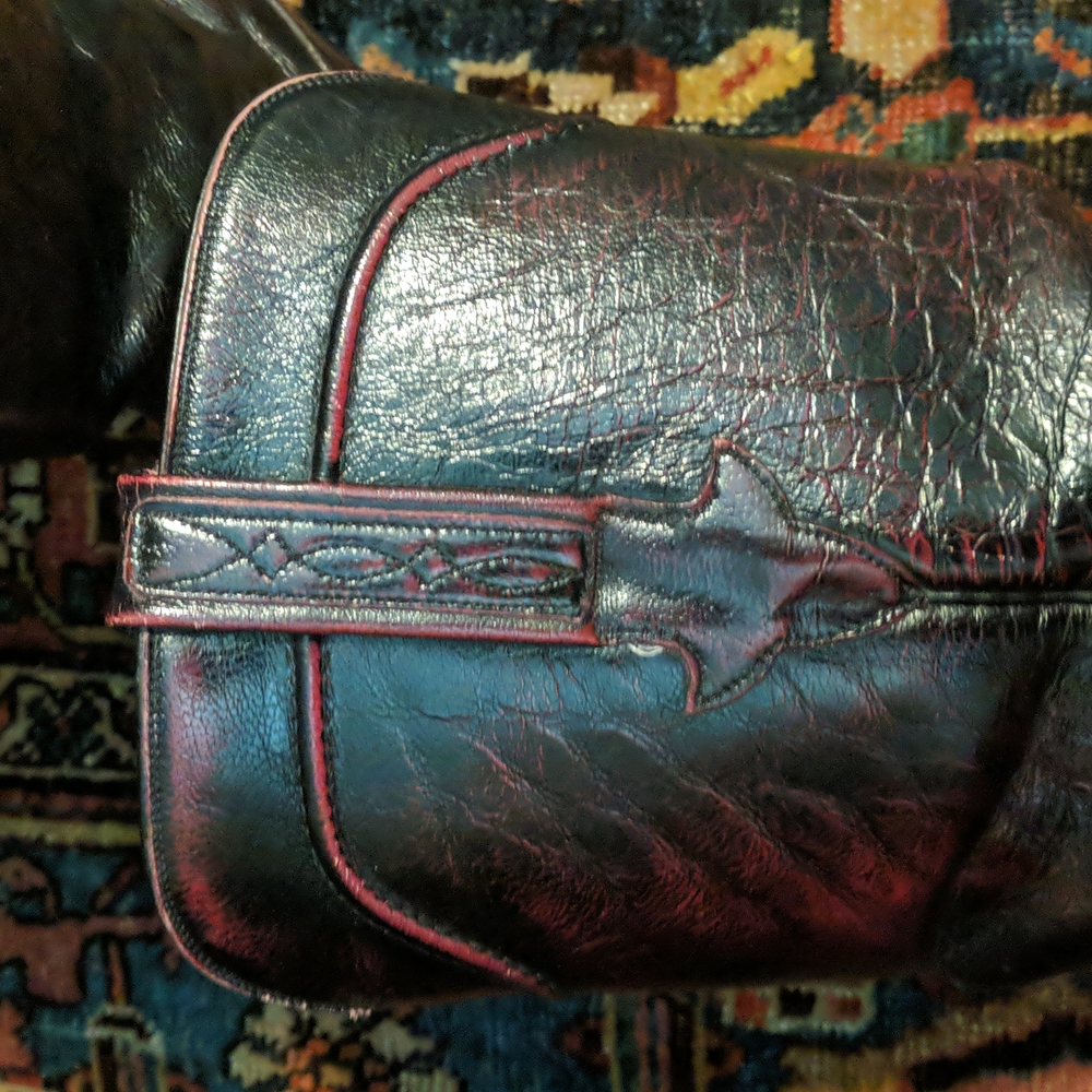 Men's Lucchese Bannock Goat Roper Boots (10D) worn